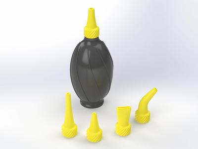 Airblower Camera Cleaning Tool