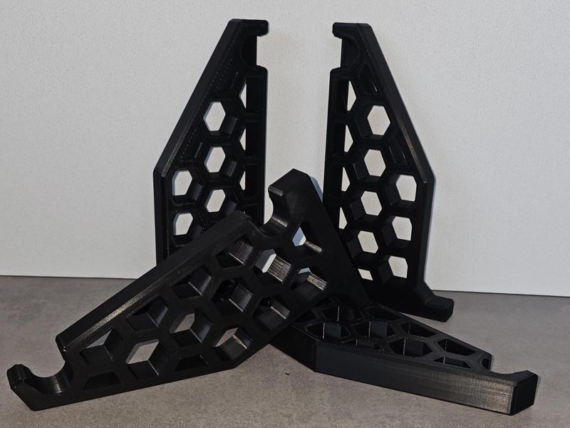 Flat Filament spool shelf - honeycomb