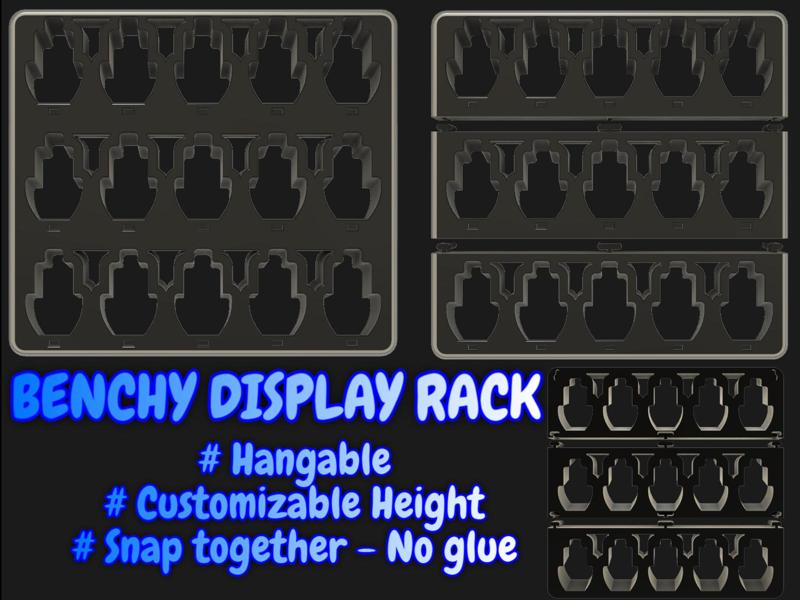Benchy Dry Dock Display Rack/Stand