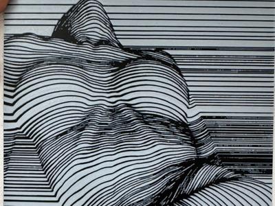 woman's line art picture