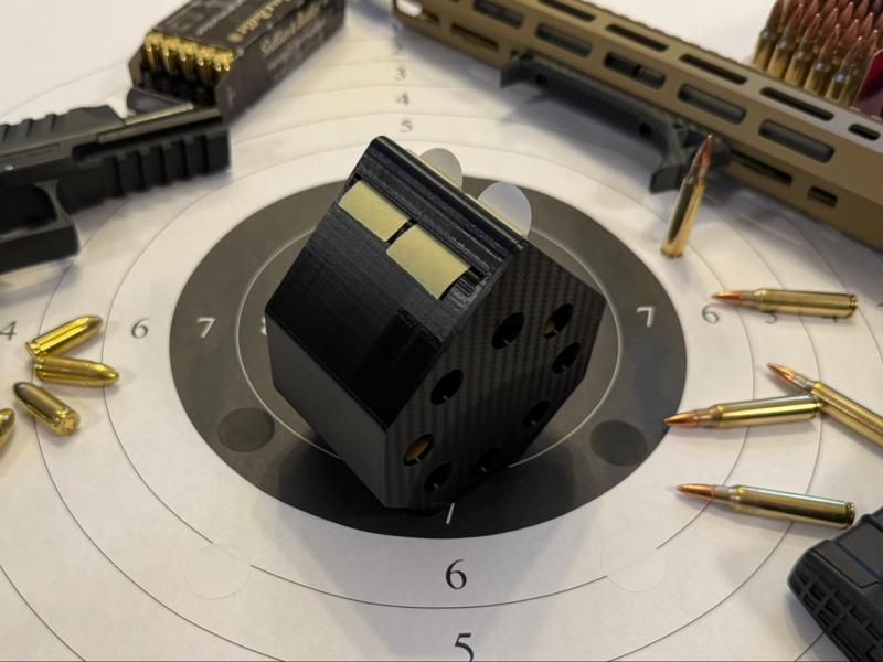 Shooting Target Repair Dual Sticker Dispenser IPSC