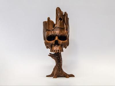 Groot skull with stand