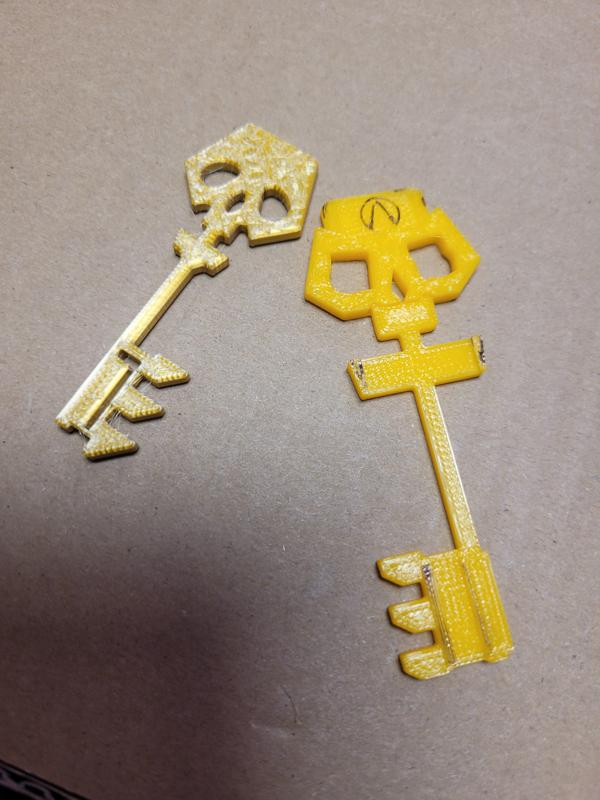 Borderlands Vault Key skull key and borderlands 3 key