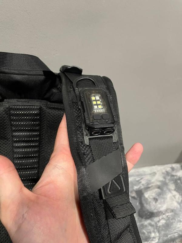 Molle system for keychain light