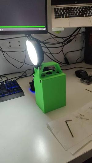 Working Lamp from leftovers