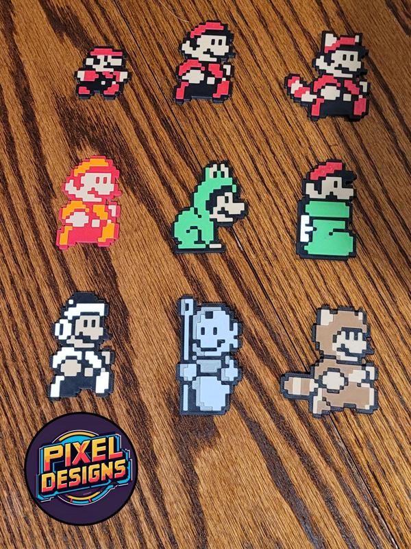 Super Mario Bros 3 - Mario Forms