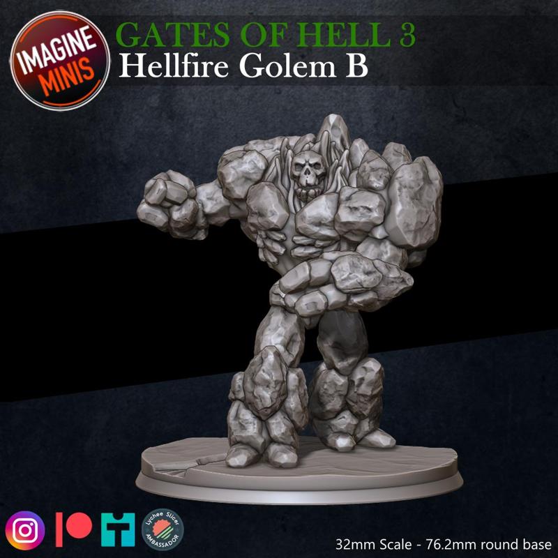 Gates of Hell 3 - Hellfire Golem B