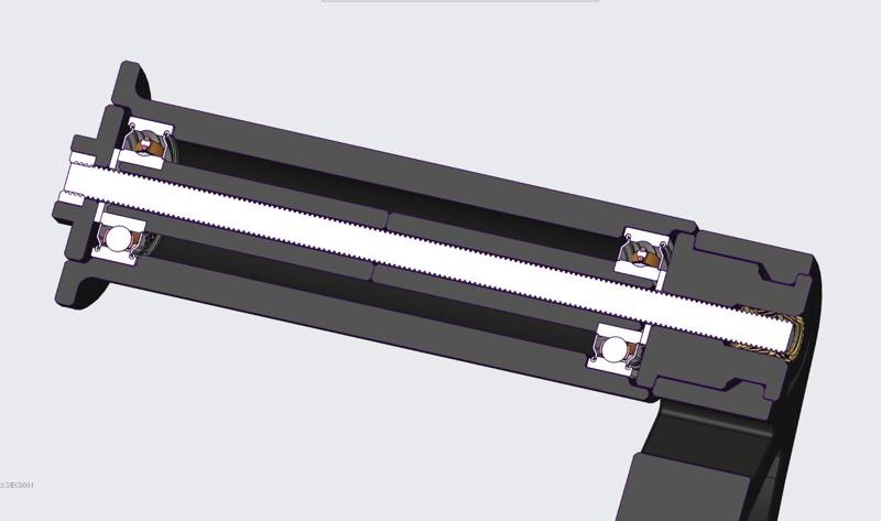 Spool holder with bearings for Prusa Enclosure