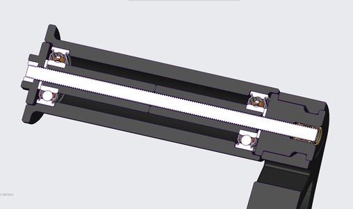Spool holder with bearings for Prusa Enclosure