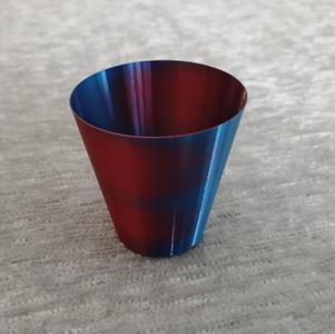 Circle Sloped Vase
