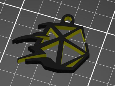 Natahu přívěšky/D20 keychains