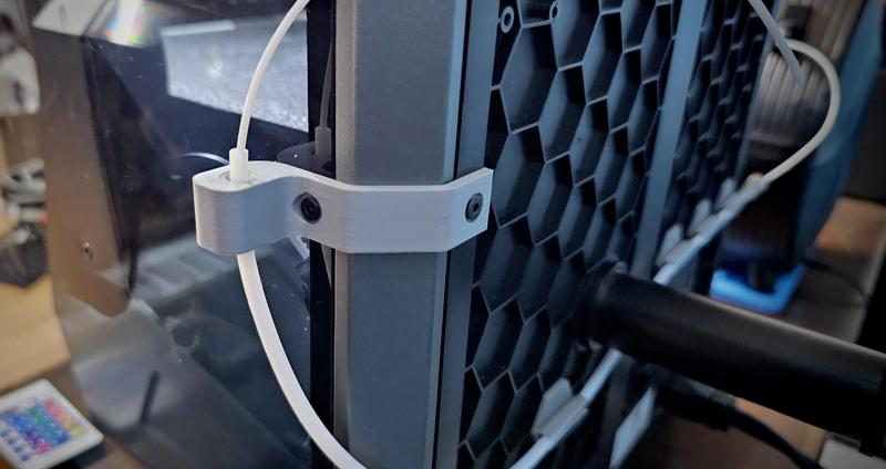 PTFE Tube Guide for K1C - Corner Mount