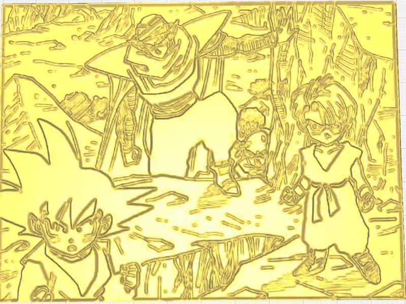 DragonBall Lithophanes set 3