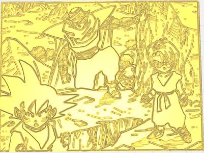 DragonBall Lithophanes set 3