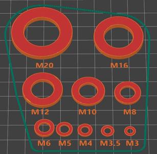 DIN 125A Metric Flat Washers