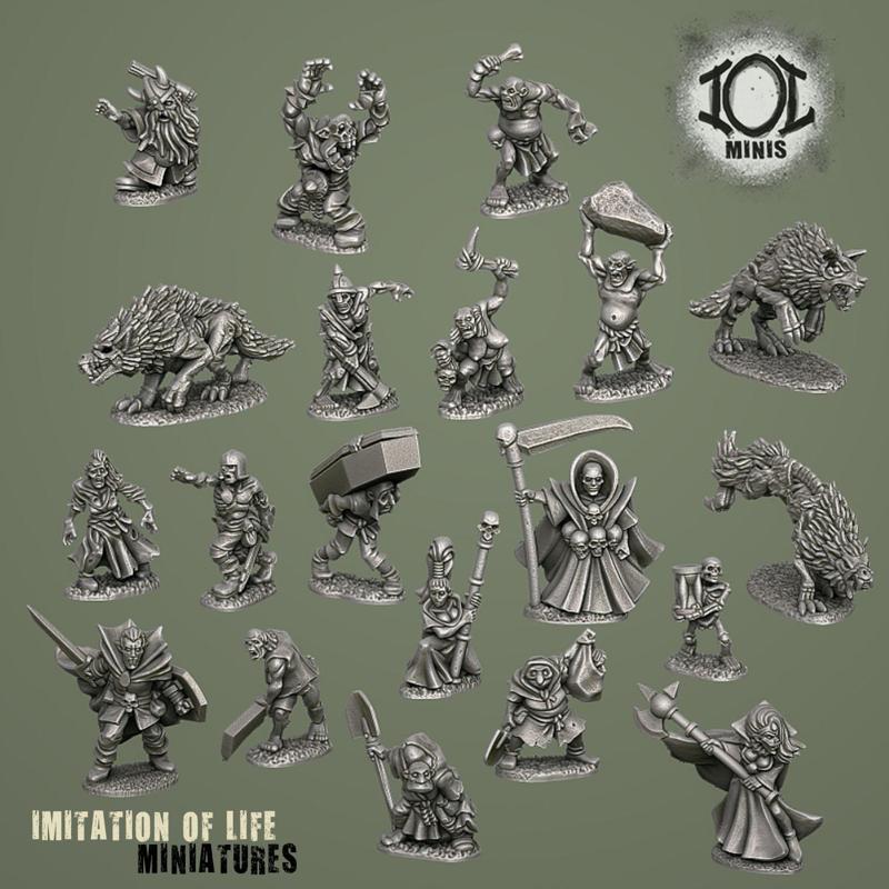 15mm Fantasy Undead Warband