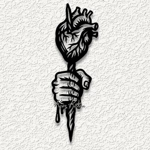 STAKE HEART VAMPIRE wall art home decor