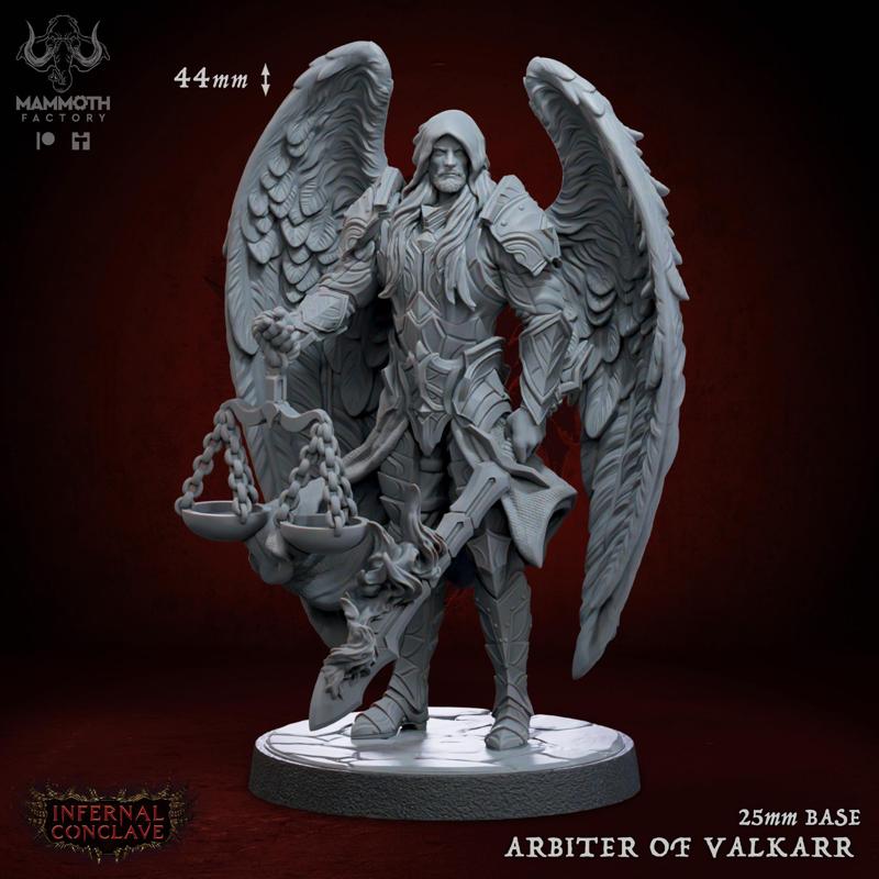 Arbiter of Valkar 75mm Display Scale
