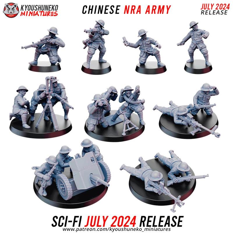 July 2024 Scifi Release - Chinese NRA Army