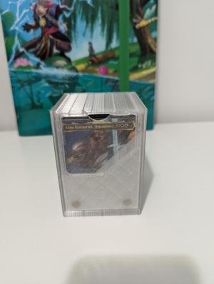 Ultimate Card box Lid with window : Transparent filament and Normal