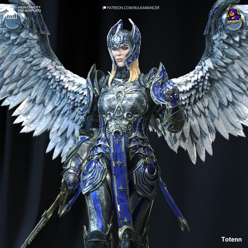 Resplendent Paladin (298mm) + Bust (156mm)