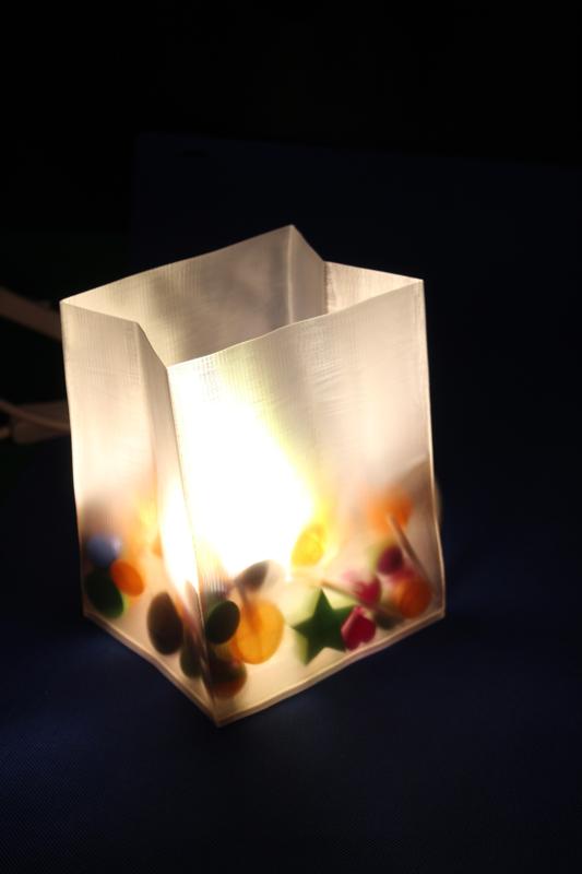 Sweetie / candy bag lamp (G9 LED bulb)
