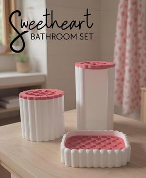 Sweetheart Bathroom Set