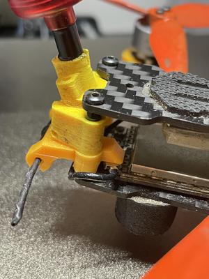 Baby ape 2 freestyle T antenna holder + ulf press