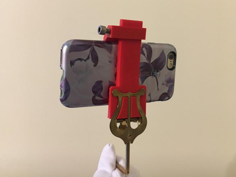 Marching Lyre Phone Clamp