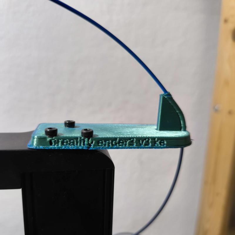Ender3 v3 ke filament guide
