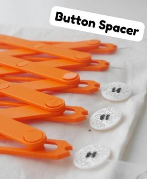 🧵 Button Spacer: Print-in-Place Sewing Gauge! 🧵