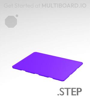 4x3x0·25 - Multibin Insert - STEP Remixing File