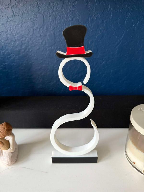 Modern Snowman Design - Christmas Decor