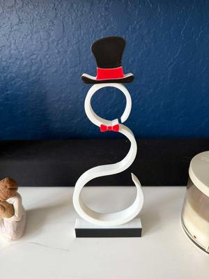 Modern Snowman Design - Christmas Decor