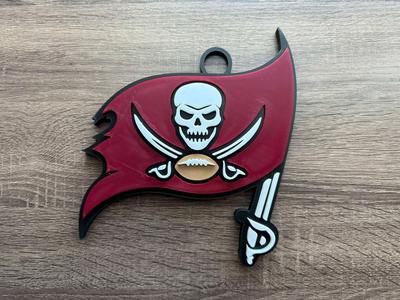 Tampa Bay Buccaneers Oversized Necklace, Pendant