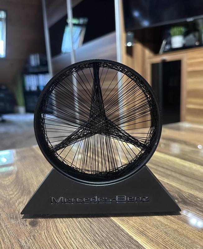 MERCEDES STRING-ART / DECORATION / MERCEDES-BENZ
