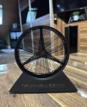 MERCEDES STRING-ART / DECORATION / MERCEDES-BENZ