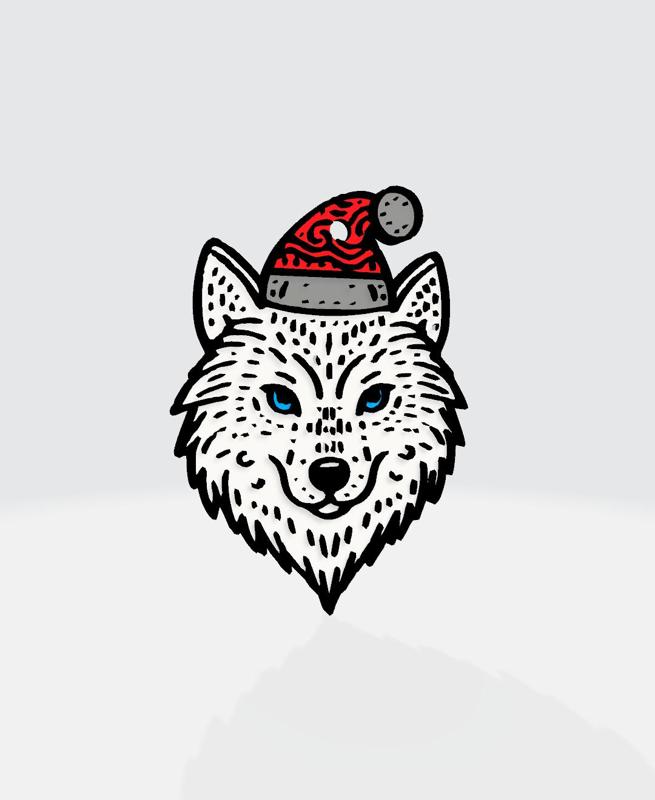 Wolf ChristmasOrnament