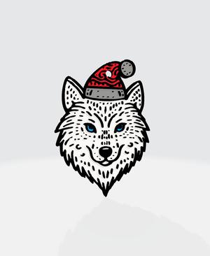 Wolf ChristmasOrnament