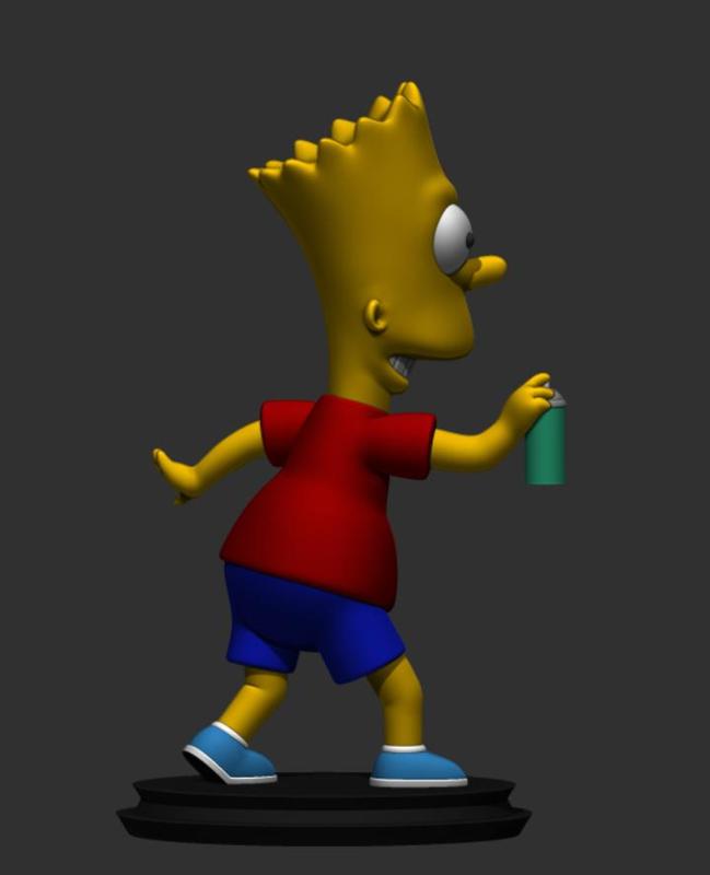Punk Bart Simpson