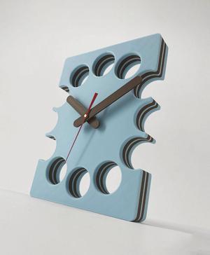 Slice Clock - Wall Clock Desk Clock Kitchen Kids Clock