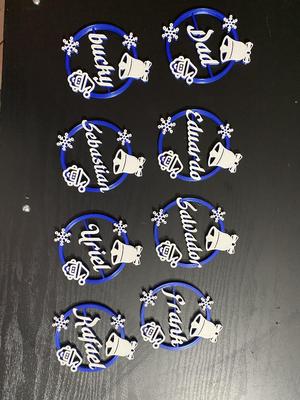 Esfera de Navidad personalizada