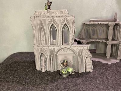 Wargame terrain ruin Grimdark Gothic Delta