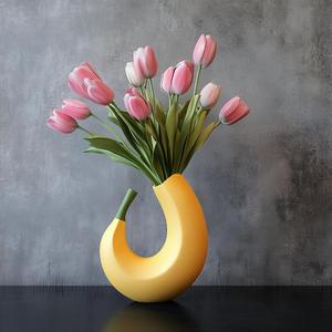 Banana Vase for Whimsical Home Decor