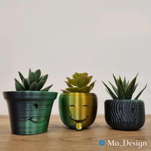 Pots Smile (Lot de 3)