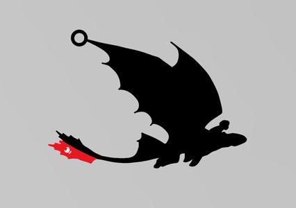 HICCUPS AND TOOTHLESS KEYCHAIN 