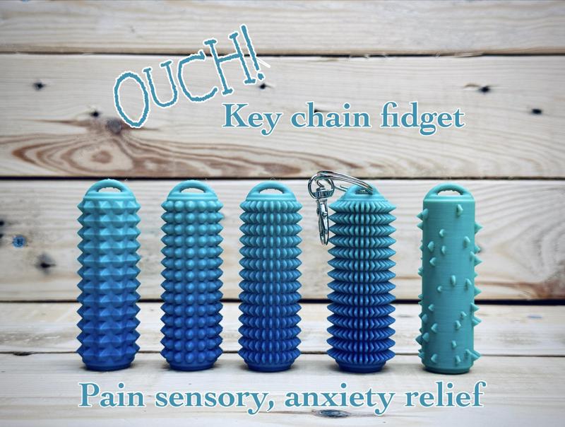 Ouch! Keychain Fidget