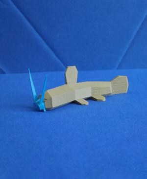 Barboach Low Poly Pokemon