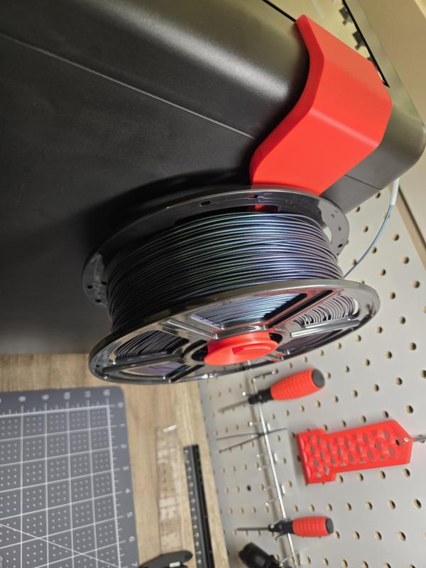 Side spool holder for FlashForge Adventurer 5M Pro (no bearings)