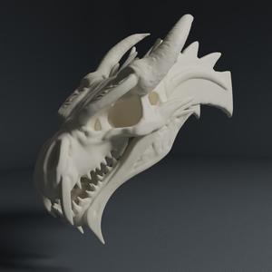 AI Skull Collection - Dragon Skull 5